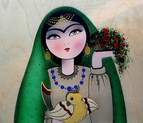 خرید پستی تابلو رنگ روغن ایرانی