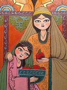 خریدار تابلو رنگ روغن ایرانی
